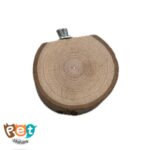 نشیمن پرنده مدل نشیمن چوب طبیعی کالباسی کد 1020 - تصویر 8