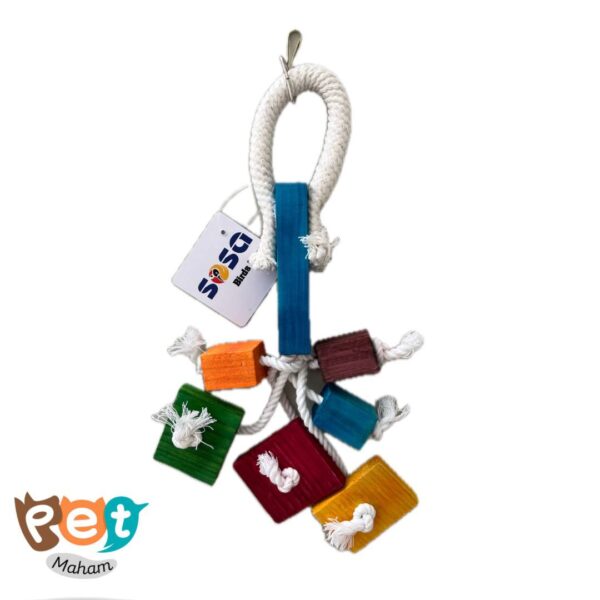 اسباب بازی چوبی پرنده 1212 - تصویر 2