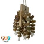 اسباب بازی چوبی بی رنگ پرنده 1255 - تصویر 7