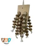 اسباب بازی چوبی بی رنگ پرنده 1255