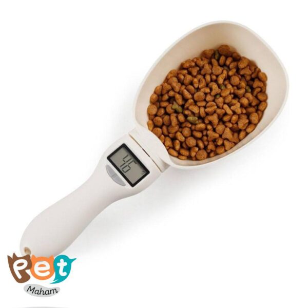 کیل ترازو قاشقی غذای سگ و گربه و پرنده و جونده 800 گرمی 1472 - تصویر 11
