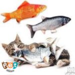 اسباب بازی کتنیپ دار مدل ماهی 1708 برای سگ و گربه