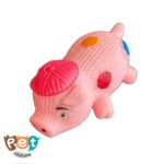 اسباب بازی سگ و گربه مدل سوتک دار صورتی 1240