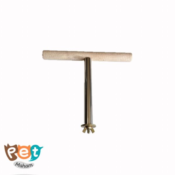 نشیمن تی استیل ضد زنگ پرنده 1258 - تصویر 2