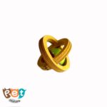 اسباب بازی پرنده مدل توپ چوبی زنگوله دار بزرگ 1272