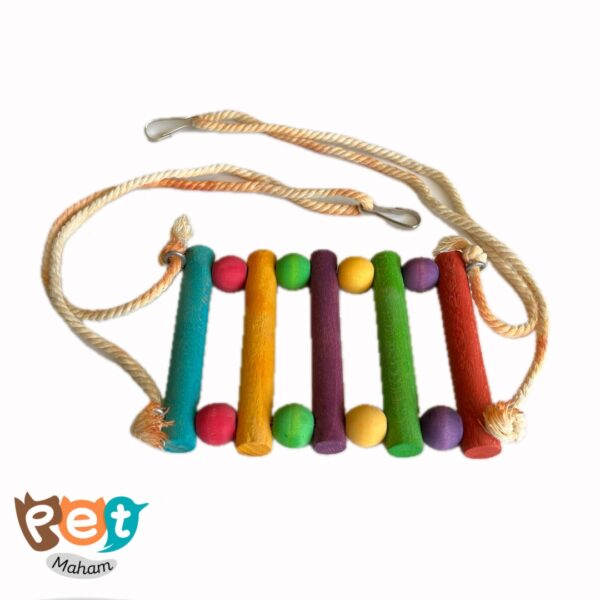 اسباب بازی پرنده مدل تاب معلق مدل صدف 1281 - تصویر 2