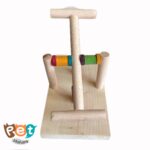 اسباب بازی پرنده مدل الاکلنگ چوبی 1270 - تصویر 3