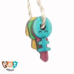 اسباب بازی پرنده مدل دسته کلید چوبی 1735 - تصویر 5