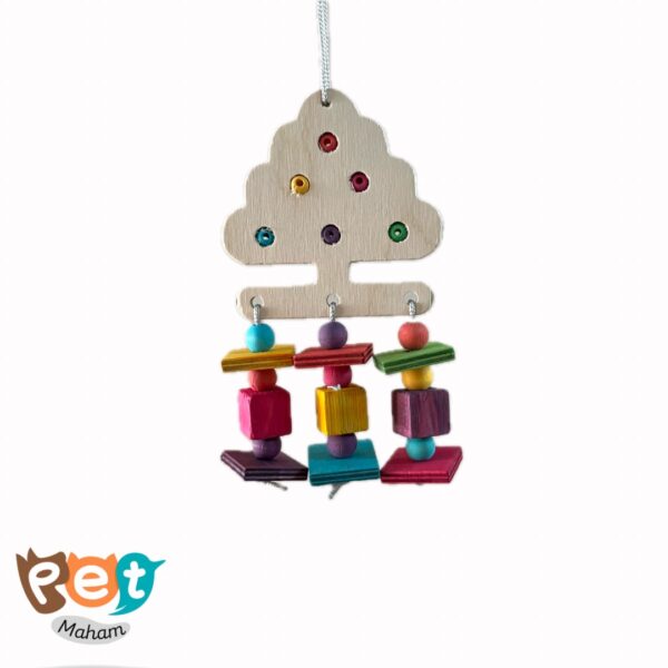 اسباب بازی پرنده مدل درخت 1264 - تصویر 2
