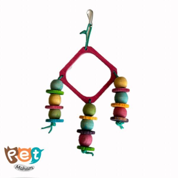 اسباب بازی پرنده آویز لوزی 1283 - تصویر 7