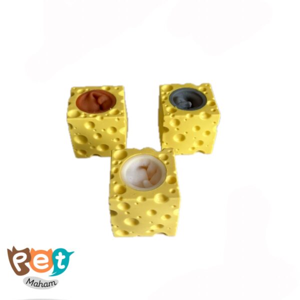 اسباب بازی سگ و گربه مدل موش فشاری 1736 - تصویر 2