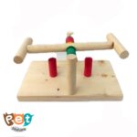 اسباب بازی پرنده مدل الاکلنگ چوبی 1270 - تصویر 5