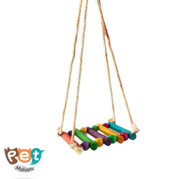 اسباب بازی پرنده مدل تاب معلق مدل صدف 1281 - تصویر 3