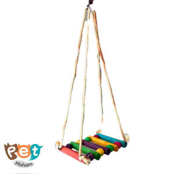 اسباب بازی پرنده مدل تاب معلق مدل صدف 1281 - تصویر 4