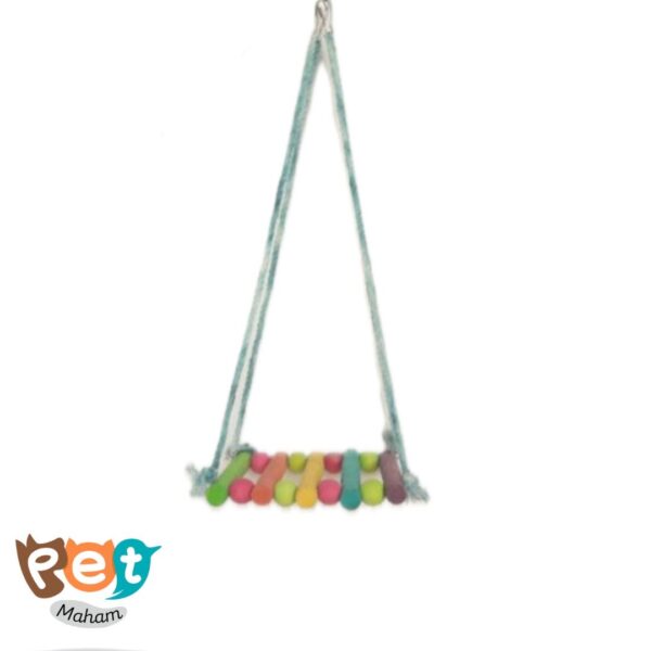 اسباب بازی پرنده مدل تاب معلق مدل صدف 1281 - تصویر 5