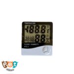 دماسنج و رطوبت سنج دیجیتال همراه با ساعت 1289 - تصویر 6