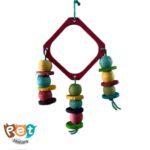 اسباب بازی پرنده آویز لوزی 1283 - تصویر 2