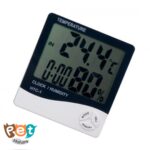 دماسنج و رطوبت سنج دیجیتال همراه با ساعت 1289 - تصویر 8
