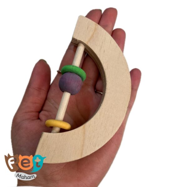 اسباب بازی پرنده مدل جغجغه چوبی 1500 - تصویر 11