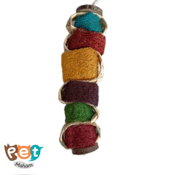 اسباب بازی پرنده آویز لوفا کد 1502 - تصویر 6