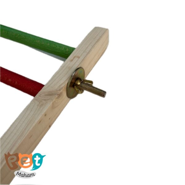 اسباب بازی پرنده مدل نردبان یک طرفه 37 سانتی 1506 - تصویر 6