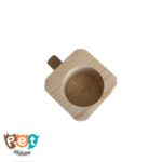 دانخوری چوبی پرنده مدل دانخوری تک حفره کد 1504 - تصویر 2