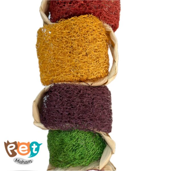 اسباب بازی پرنده آویز لوفا کد 1502 - تصویر 7