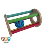 اسباب بازی سگ و گربه و پرنده زنگوله دار سایز بزرگ زمرد 1499 - تصویر 4