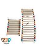 لانه چوبی پرنده مدل مخفیگاه مهره‌ای کد 1494 - تصویر 10