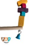 اسباب بازی پرنده مدل تاب بازی زنگوله دار  1492 - تصویر 6
