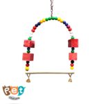 اسباب بازی پرنده مدل تاب بازی چوبی 1112 - تصویر 6