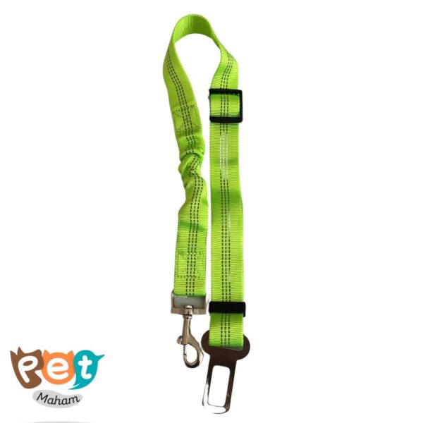 کمربند ایمنی سگ و گربه مناسب ماشین و قابلیت اتصال به قلاده 1658 - تصویر 3