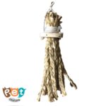 اسباب بازی پرنده مدل اسباب بازی حصیری سایز کوچک مناسب همه پرندگان 1577 - تصویر 4