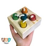 اسباب بازی چوبی پرنده مدل بازی فکری  کد 1083 - تصویر 5