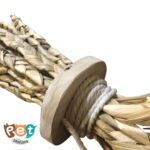 اسباب بازی پرنده مدل اسباب بازی حصیری سایز کوچک مناسب همه پرندگان 1577 - تصویر 3