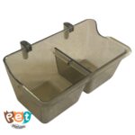 ظرف غذا پرنده مدل دو طرفه کریستال کد 1074 - تصویر 13