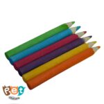 اسباب بازی چوبی پرنده مدل مداد طوطی کد 1578 (بسته 6 عددی) - تصویر 4