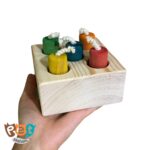 اسباب بازی چوبی پرنده مدل بازی فکری  کد 1083 - تصویر 3