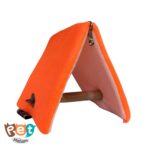 لانه پرنده مدل مخفیگاه دارای نشیمن چوبی سایز کوچک مناسب طوطی برزیلی مرغ عشق و همجثه ها کد 1564 - تصویر 10