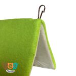لانه پرنده مدل مخفیگاه دارای نشیمن چوبی سایز کوچک مناسب طوطی برزیلی مرغ عشق و همجثه ها کد 1564 - تصویر 8