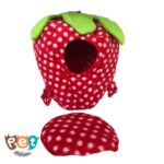 لانه پرنده مدل مخفیگاه طرح توت فرنگی کد1559 - تصویر 4