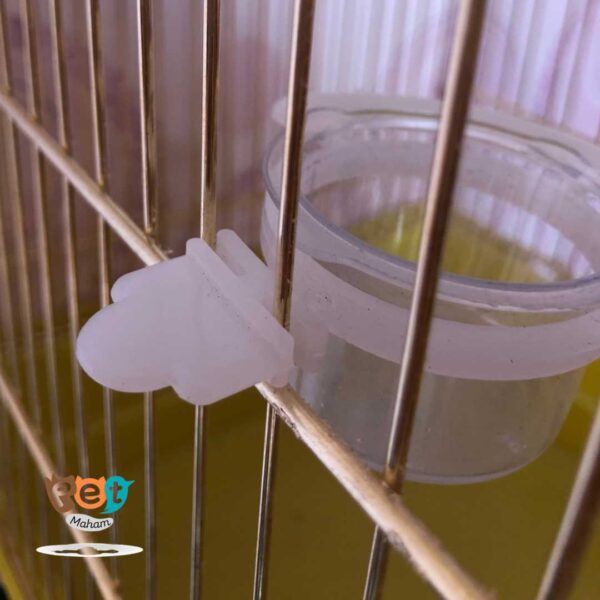 ظرف غذای پرنده مدل تخم مرغ خوری کریستال کد 1009 - تصویر 8