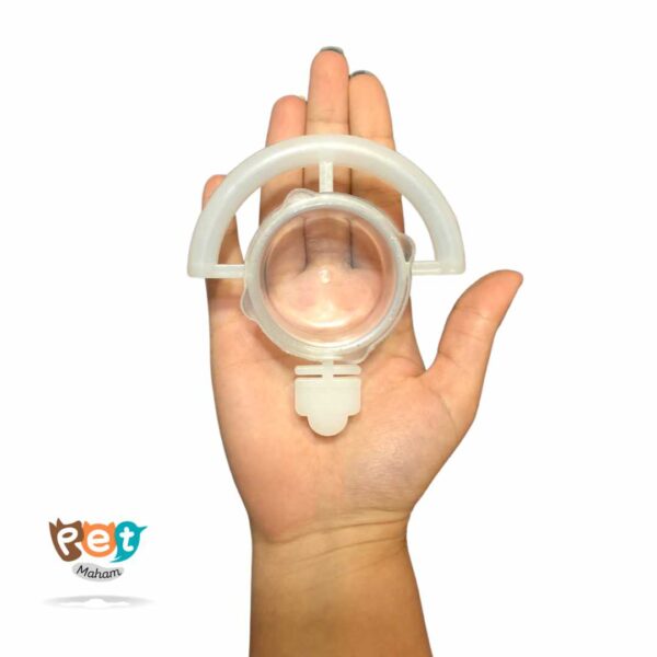ظرف غذای پرنده مدل تخم مرغ خوری کریستال کد 1009 - تصویر 10