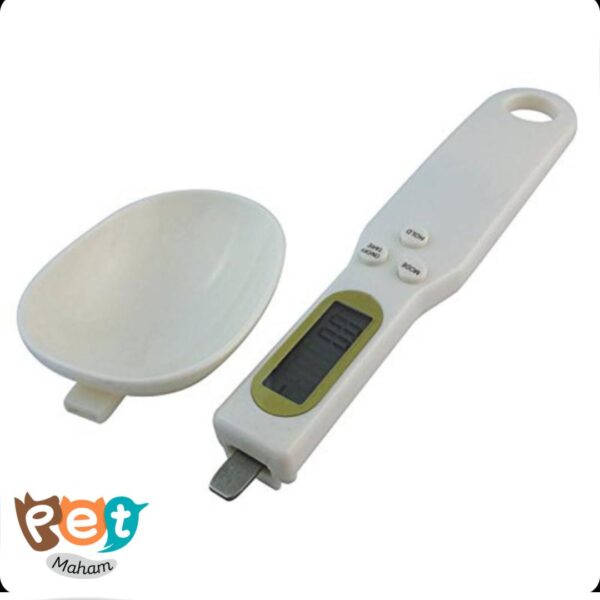 کیل ترازو قاشقی غذای سگ و گربه و پرنده و جونده 800 گرمی 1472 - تصویر 4