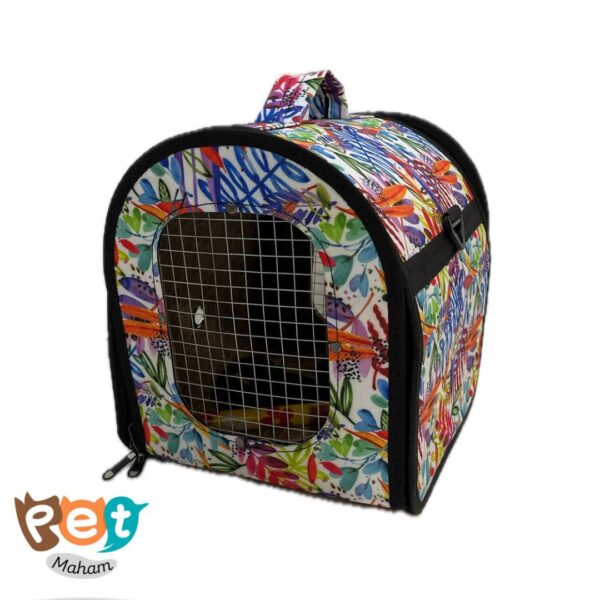 کیف حمل پرنده سایز کوچک طرح برگ برگی 1674 - تصویر 9