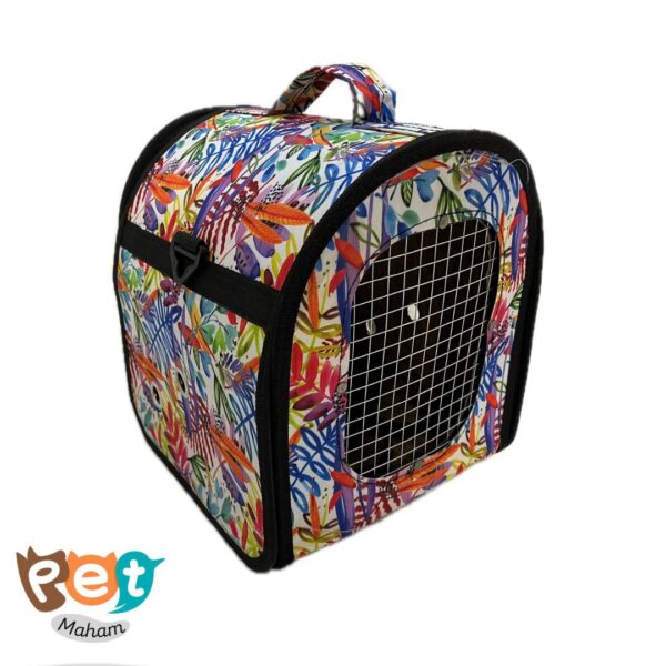 کیف حمل پرنده سایز کوچک طرح برگ برگی 1674 - تصویر 7