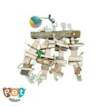اسباب بازی جویدنی بی رنگ پرنده 1884 - تصویر 3