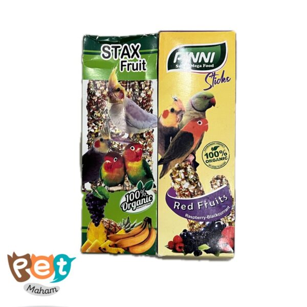 اسنک تشویقی پرنده آویزی حاوی غلات و دانه