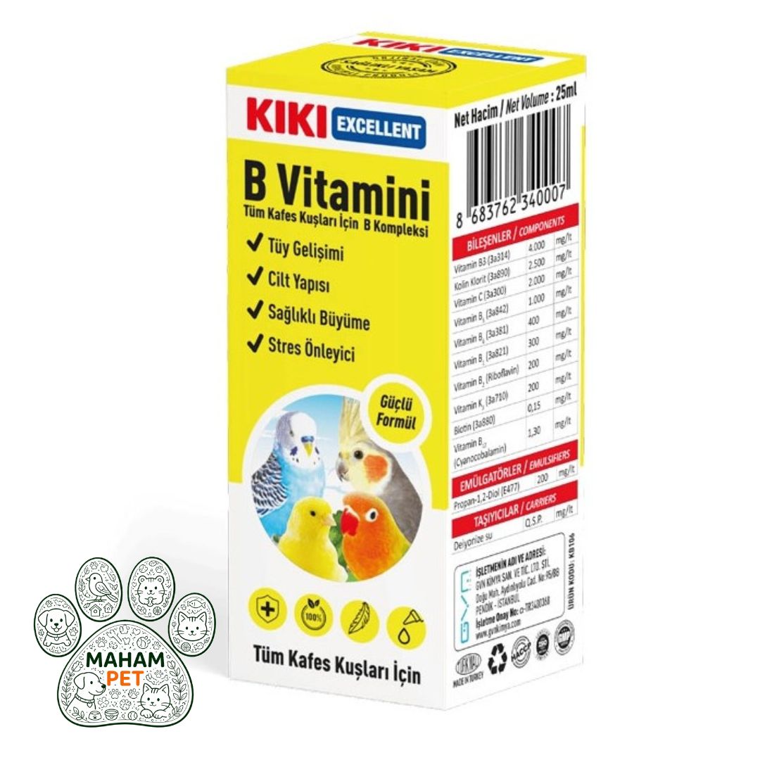 6C7545B8-4729-420D-8BD6-6BB6AE9203EA قطره 50 میل kiki ویتامین B حراج 2023 - تصویر 1