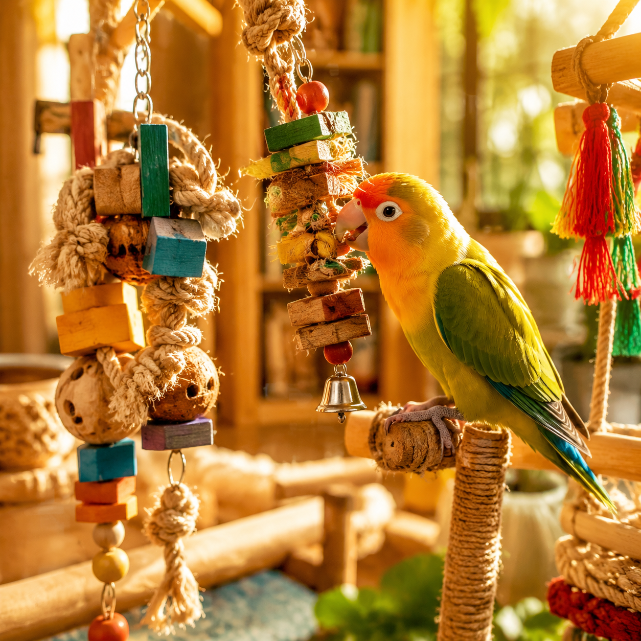 خرید اسباب بازی پرنده برای عروس هلندی و مرغ عشق